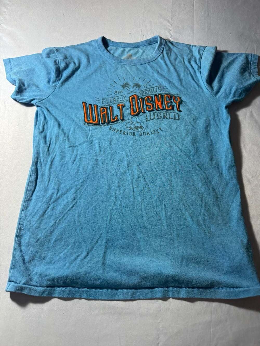 Youth Disney Parks Walt Disney World Blue Graphic T-Shirt XL
